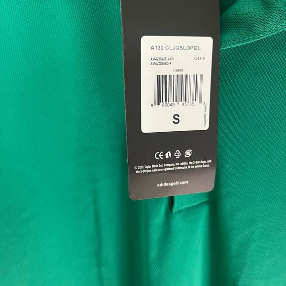 Adidas Climalite Golf Polo Size Small NEW - Picture 6 of 6